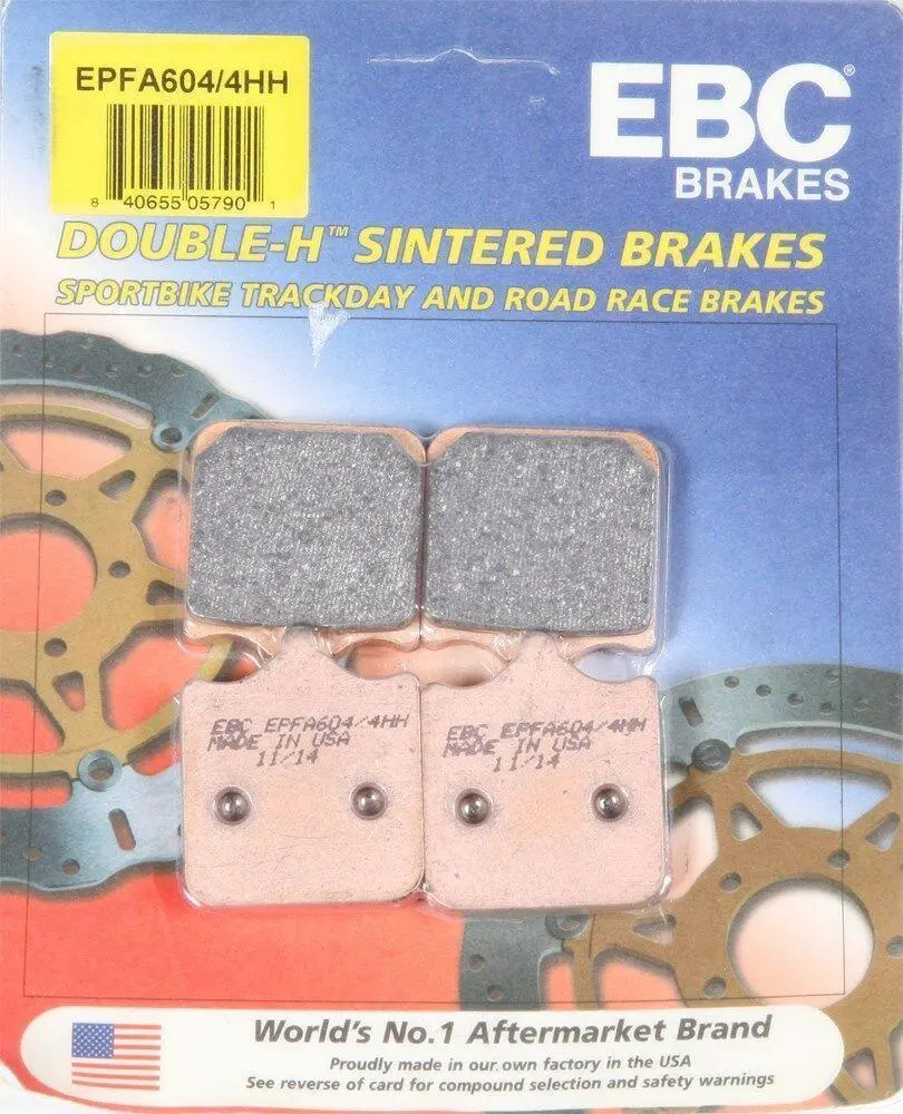 Ebc - Epfa604/4Hh - Extreme Performance Brake Pads (Fast Street & Trackday) 1