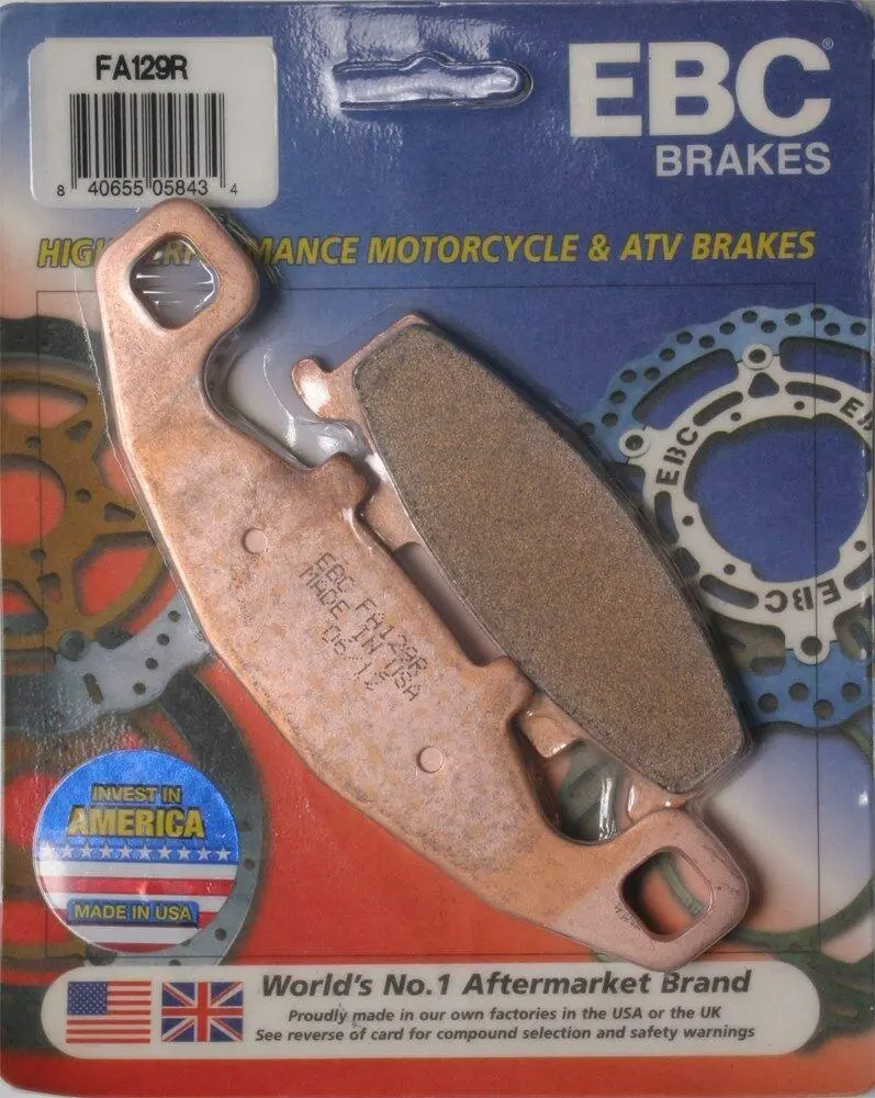 Ebc - Fa129r - R Series Sintered Brake Pads Kawasaki Kl650 Tengai 90-91 Front 1