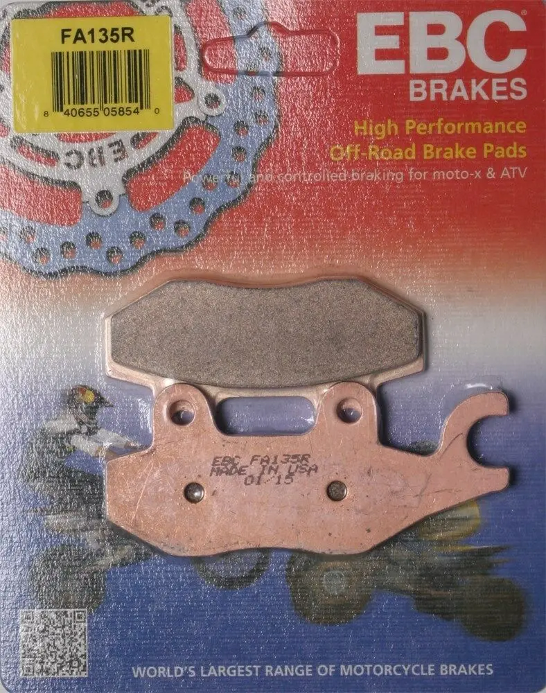 Ebc - Fa135r - R Series Sintered Brake Pads - Made In Usa 1