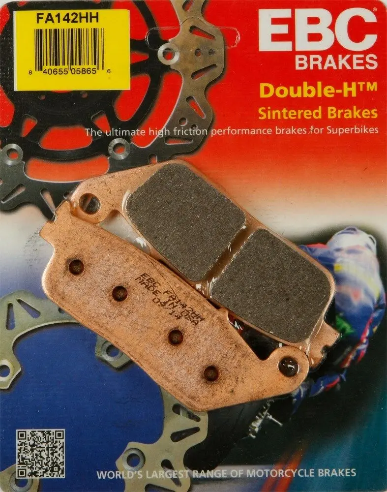 Ebc - Fa142hh - Double-H Sintered Brake Pads - Made In Usa 1