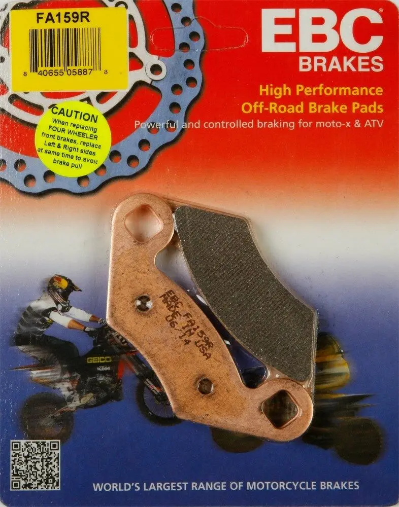 Ebc - Fa159r - R Series Sintered Brake Pads - Made In Usa 1