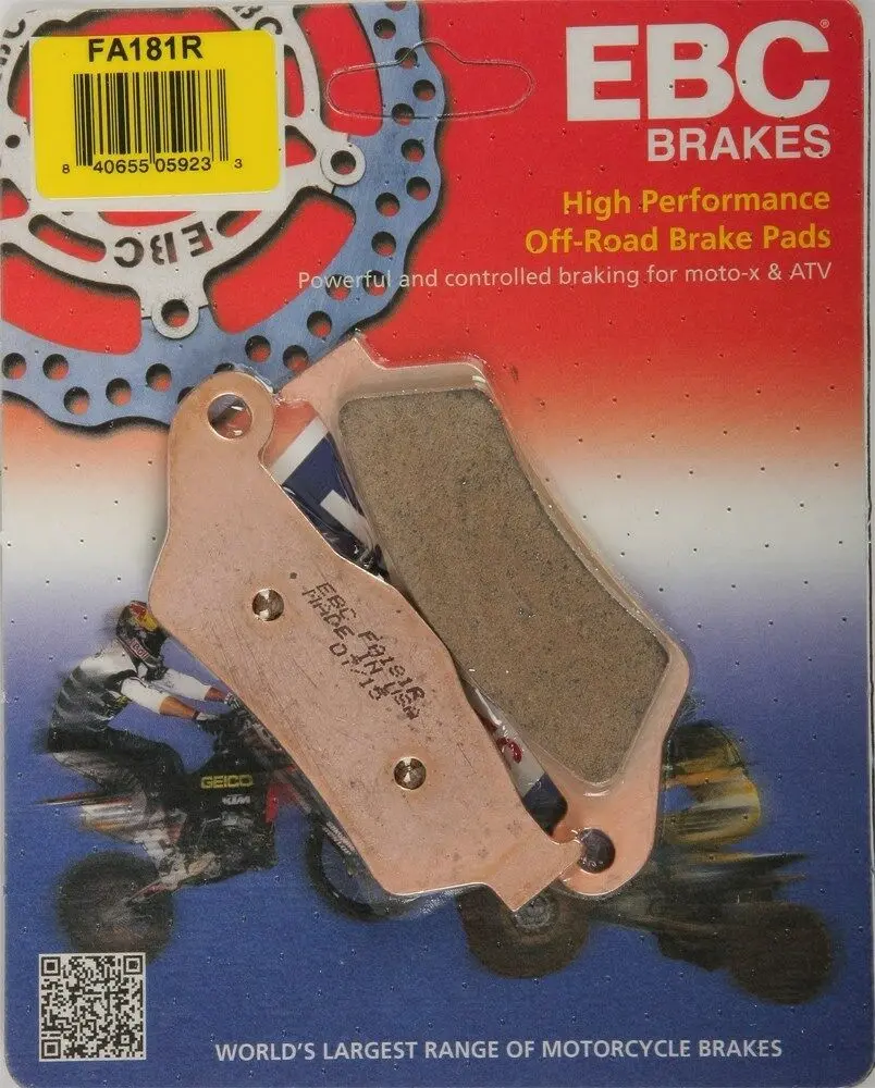 Ebc - Fa181r - R Series Sintered Brake Pads - Made In Usa 1