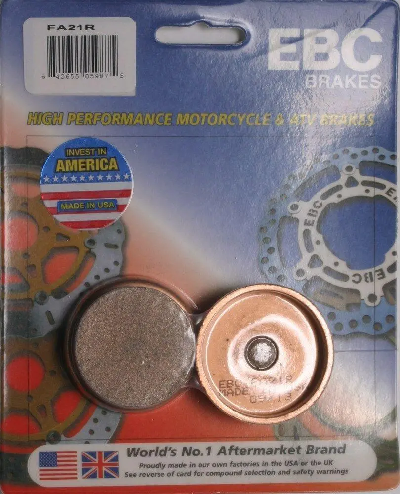 Ebc - Fa21r - R Series Sintered Brake Pads - Made In Usa 1