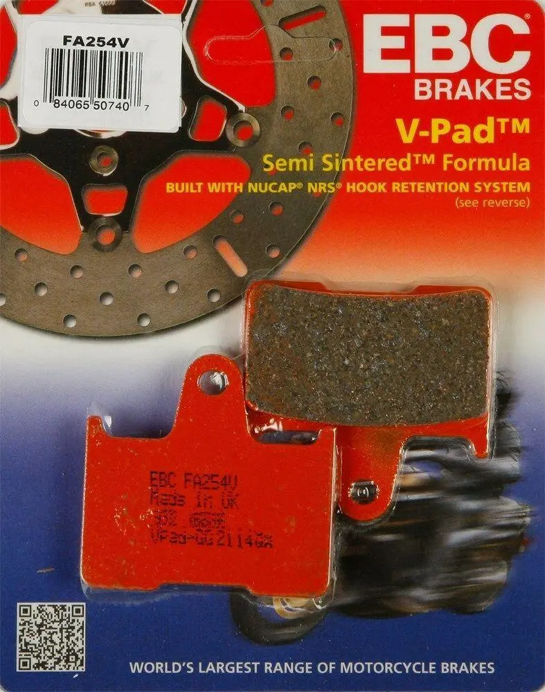 Ebc Fa254v Touring Bike Semi-Sintered V Brake Pads 1