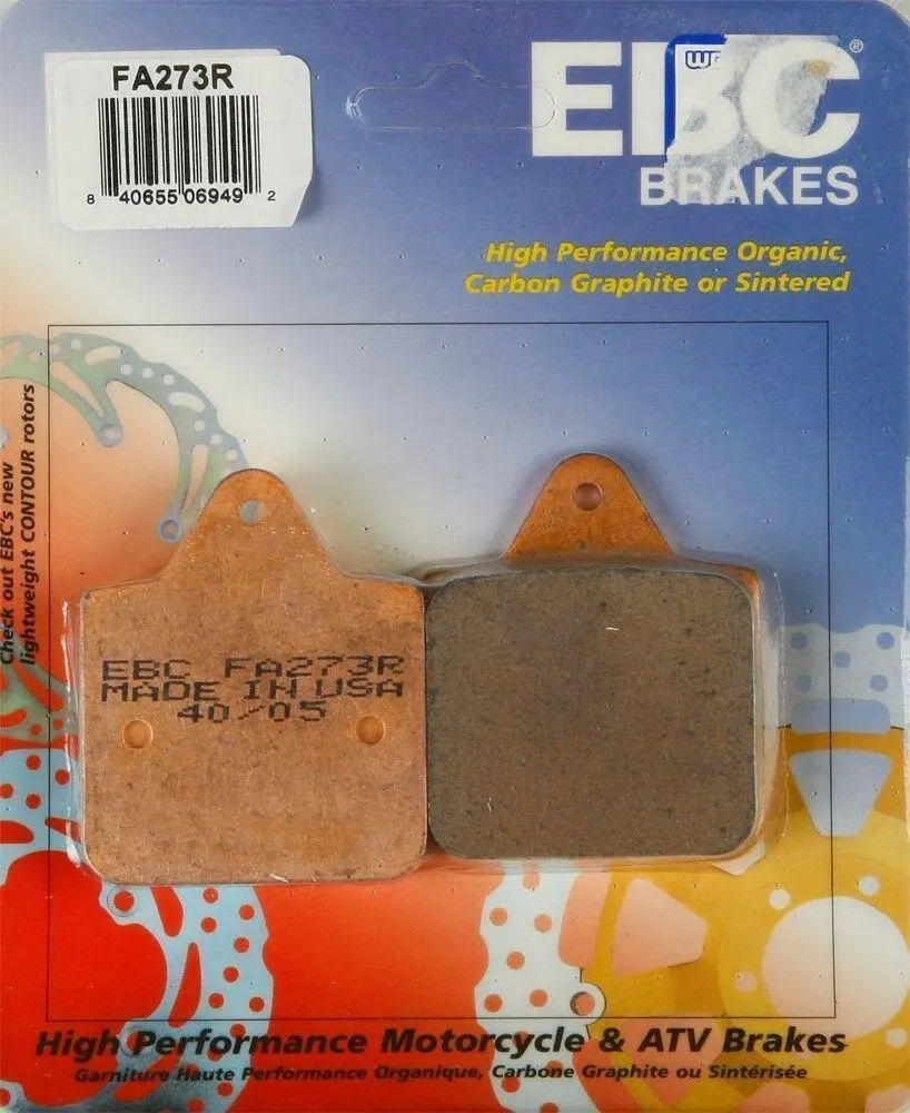 Ebc - Fa273r - R Series Sintered Brake Pads - Made In Usa 1