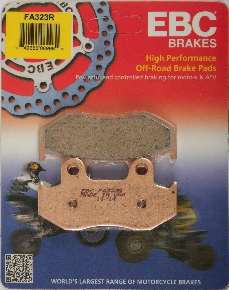 Ebc - Fa323r - R Series Sintered Brake Pads - Made In Usa 1