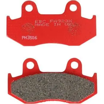 Ebc Fa323x Carbon Brake Pads Yamaha Yfz450 Yfz450r Yfm700r Raptor Left Rear 1