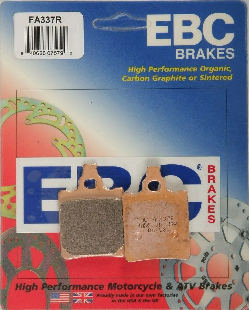 Ebc - Fa337r - R Series Sintered Brake Pads - Ktm 65 Sx 2000-2003 - Made In Usa 1
