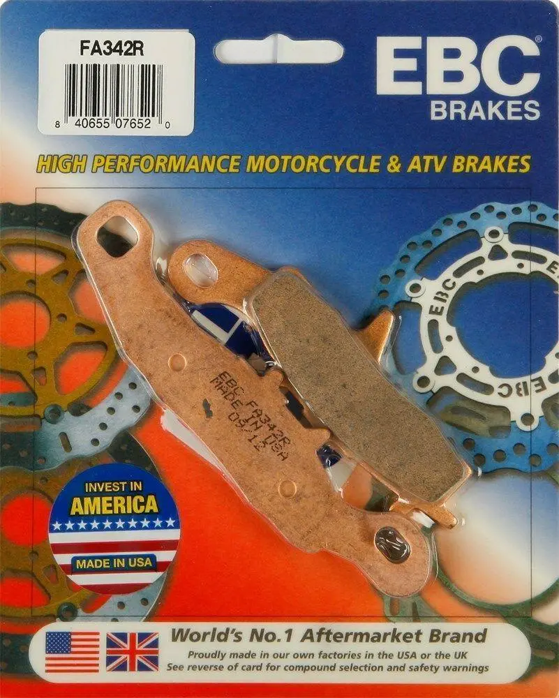 Ebc - Fa342r - R Series Sintered Brake Pads - Made In Usa 1
