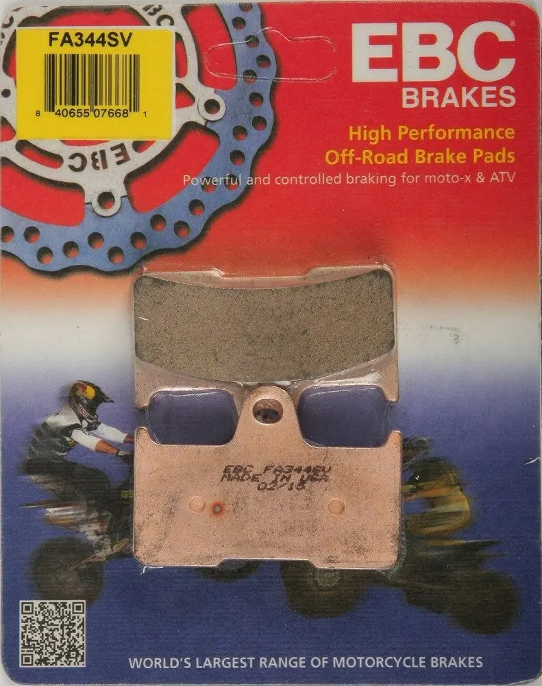 Ebc Fa344sv Sv Series Severe Duty Brake Pads (Made In Usa) 1