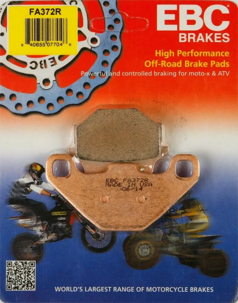 Ebc - Fa372r - R Series Sintered Brake Pads - Made In Usa 1