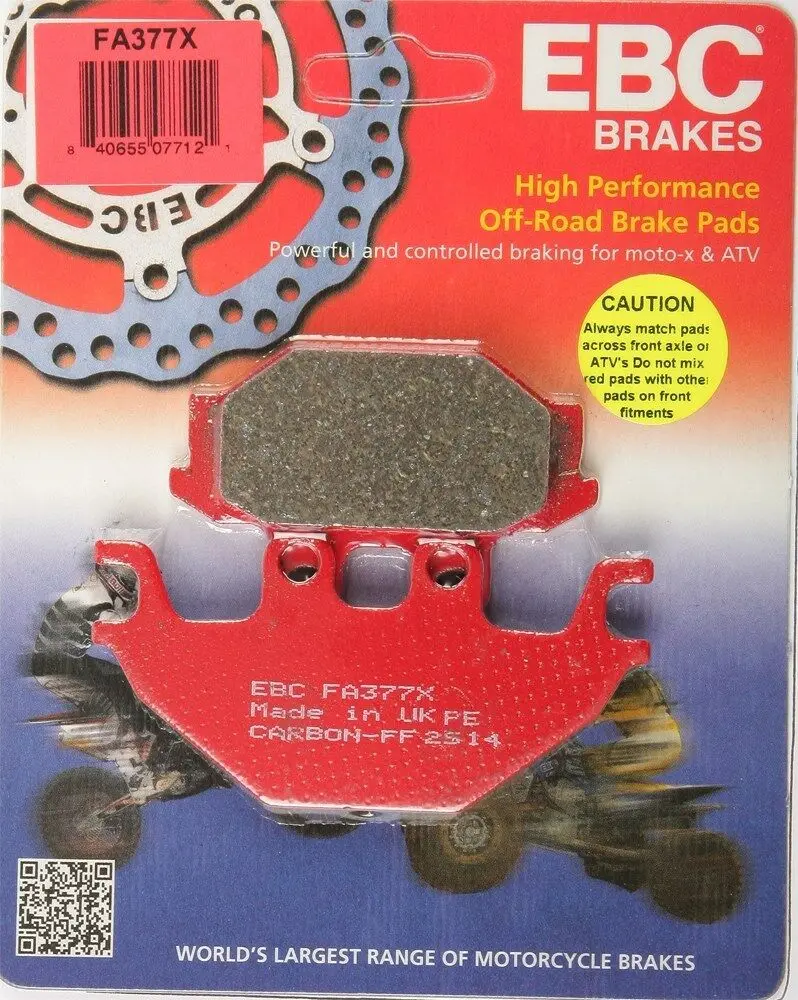 Ebc - Fa377x - X Series Carbon Brake Pads 1
