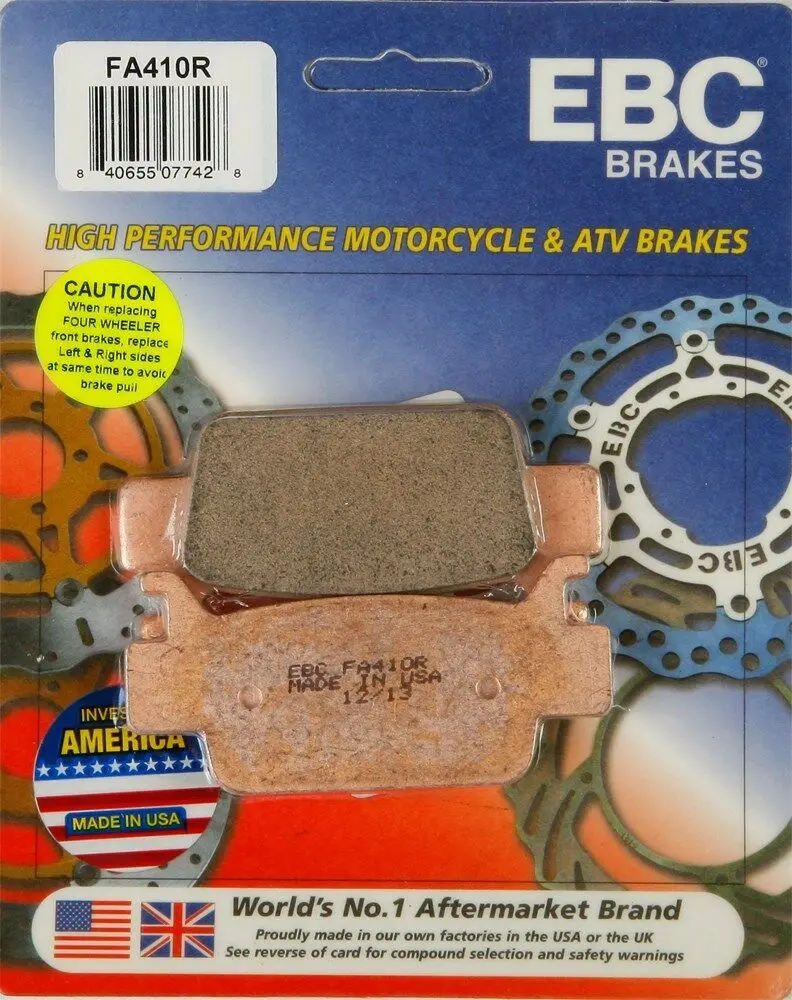 Ebc - Fa410r - R Series Sintered Brake Pads - Made In Usa 1