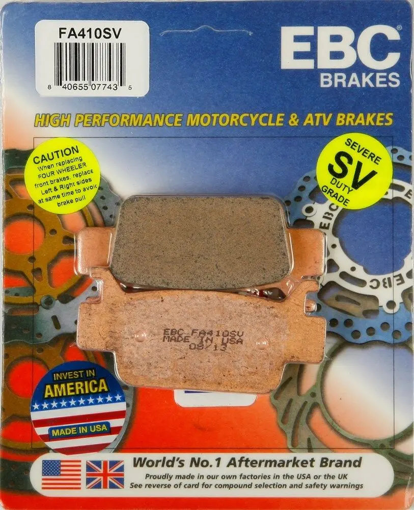 Ebc Fa410sv Sv Series Severe Duty Brake Pads (Made In Usa) 1