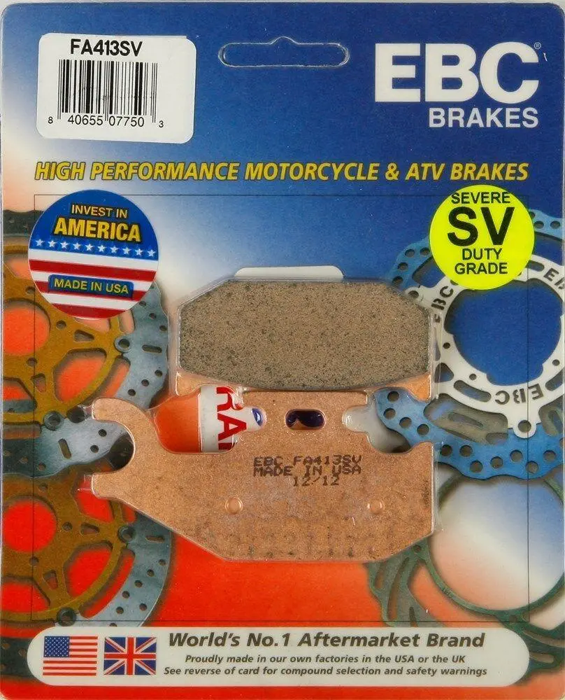 Ebc Fa413sv Sv Series Severe Duty Brake Pads (Made In Usa) 1