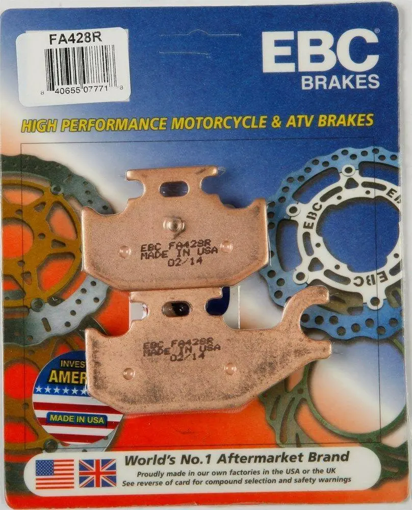 Ebc - Fa428r - R Series Sintered Brake Pads - Made In Usa 1