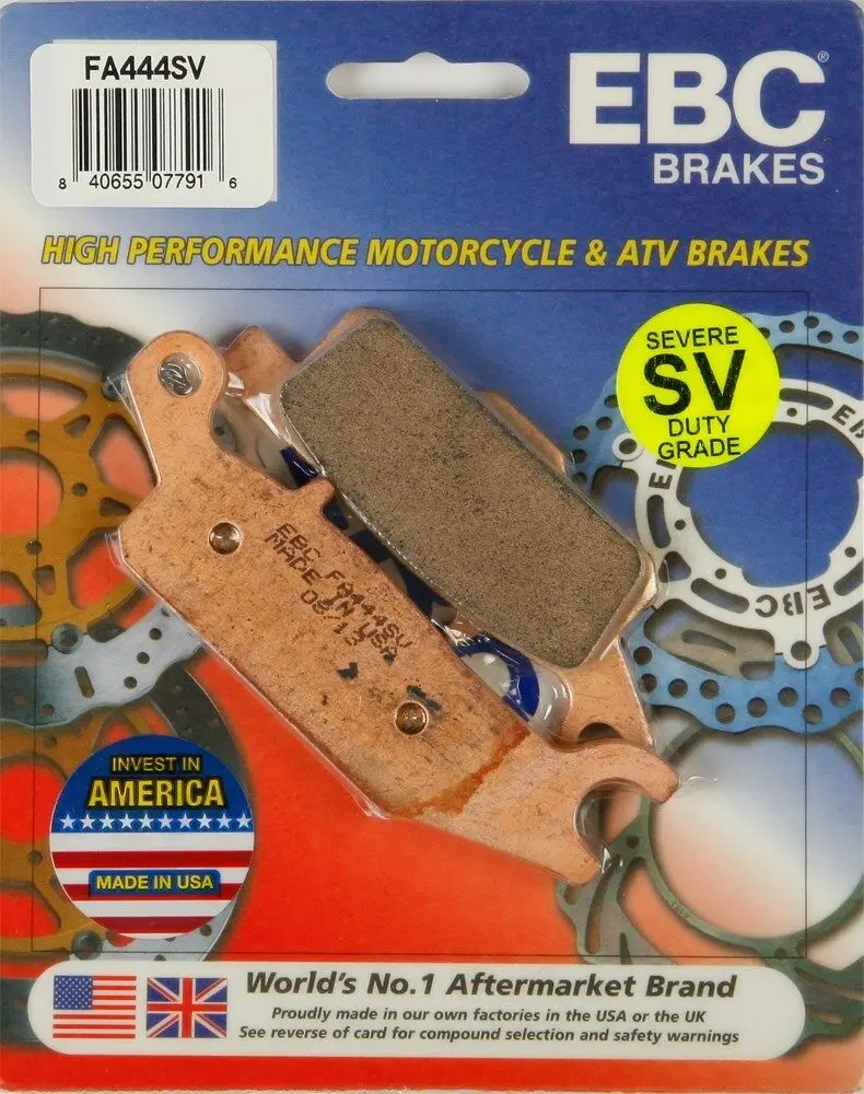 Ebc Fa444sv Sv Series Severe Duty Brake Pads (Made In Usa) 1