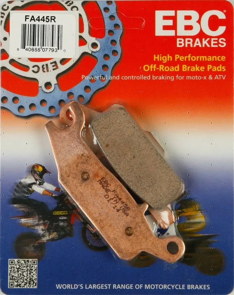 Ebc - Fa445r - R Series Sintered Brake Pads - Made In Usa 1