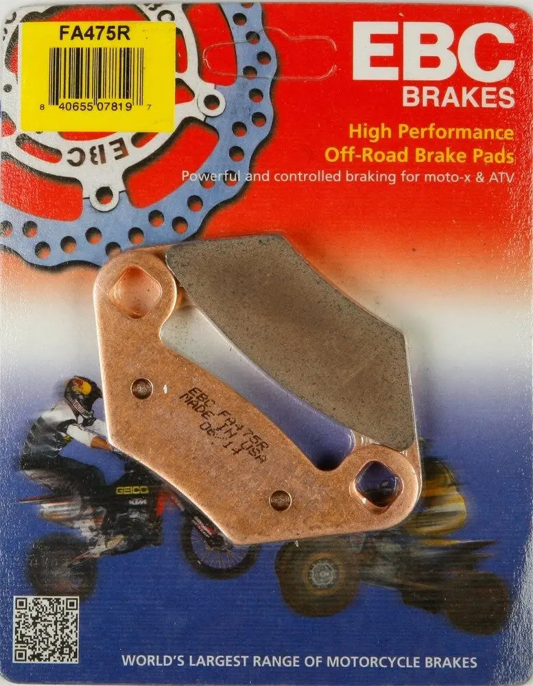 Ebc - Fa475r - R Series Sintered Brake Pads - Made In Usa 1