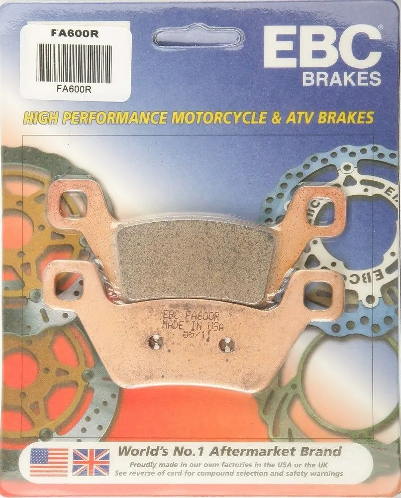 Ebc - Fa600r - R Series Sintered Brake Pads - Made In Usa 1