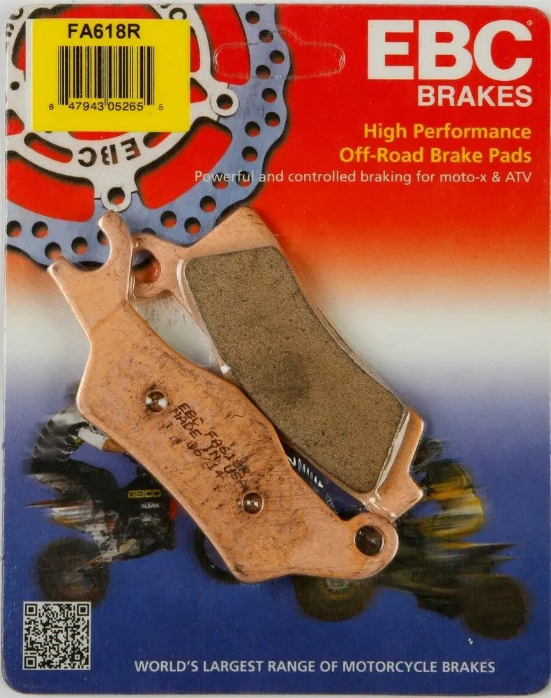 Ebc - Fa618r - R Series Sintered Brake Pads - Made In Usa 1