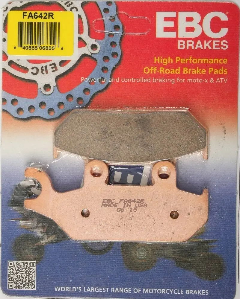 Ebc - Fa642r - R Series Sintered Brake Pads - Made In Usa 1