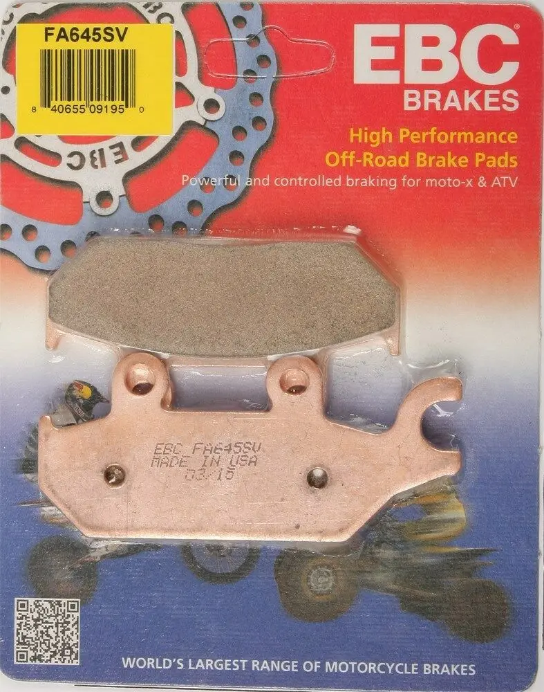 Ebc Fa645sv Sv Series Severe Duty Brake Pads (Made In Usa) 1