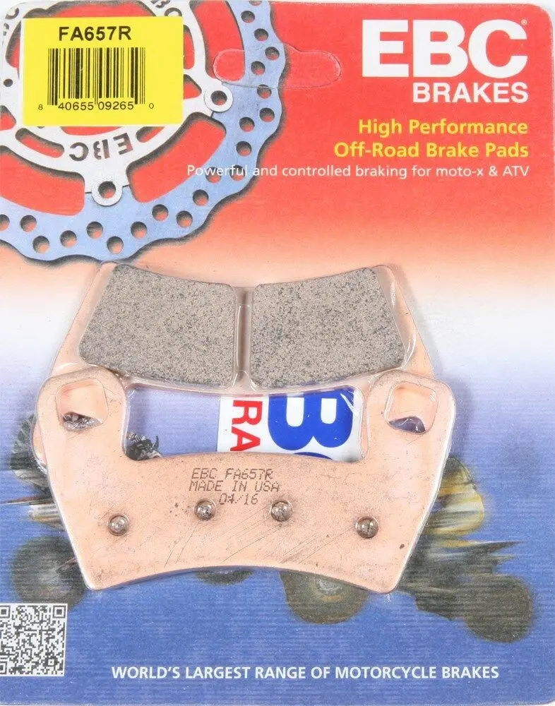 Ebc - Fa657r - R Series Sintered Brake Pads - Made In Usa 1