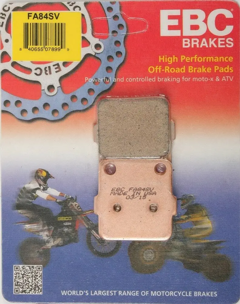 Ebc Fa84sv Sv Series Severe Duty Brake Pads (Made In Usa) 1