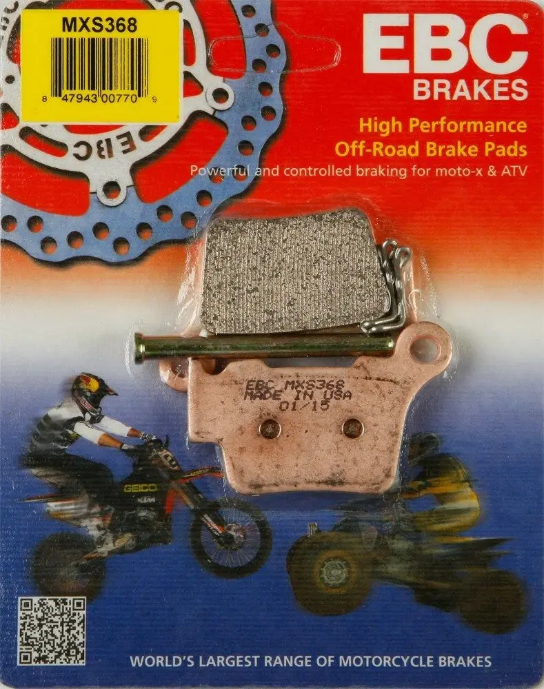 Ebc - Mxs368 - Mxs Series Race Sintered Brake Pads 1