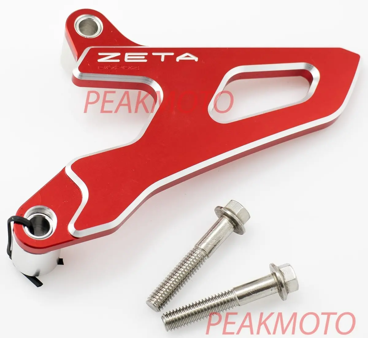 Zeta - Ze80-9025 Red Drive Cover Guard Yamaha Yz250f 2001-2013, Yz250 2009-2017 1