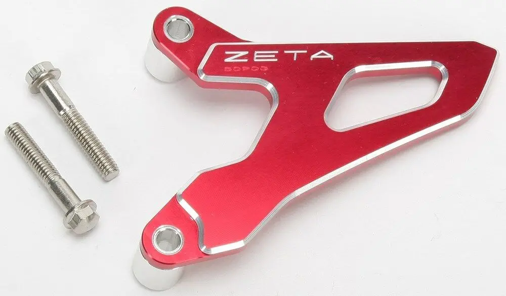 Zeta Red Drive Cover Guard  Kawasaki Kx250f 14-16, Suzuki Rmz250 04-16 Ze80-9035 1