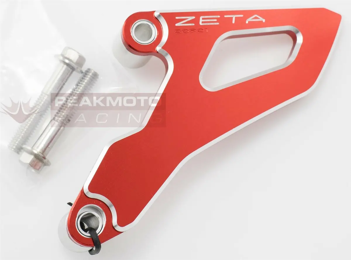 Zeta - Ze80-9015 Red Drive Cover Guard Honda Crf250r 04-09, Cr250r 02-07 1