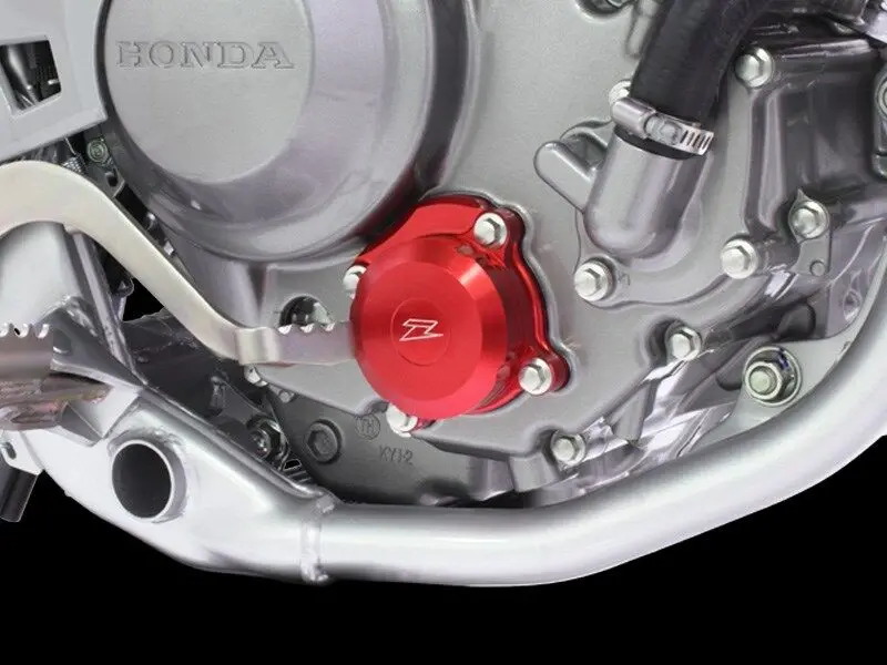 Zeta - Ze90-1023 - Red Oil Filter Cover Honda Crf250l Crf250m 2012-2016 1