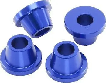 Zeta - Ze37-0341 - Rubber Killer Handlebar Aluminum Bushing, Blue 1