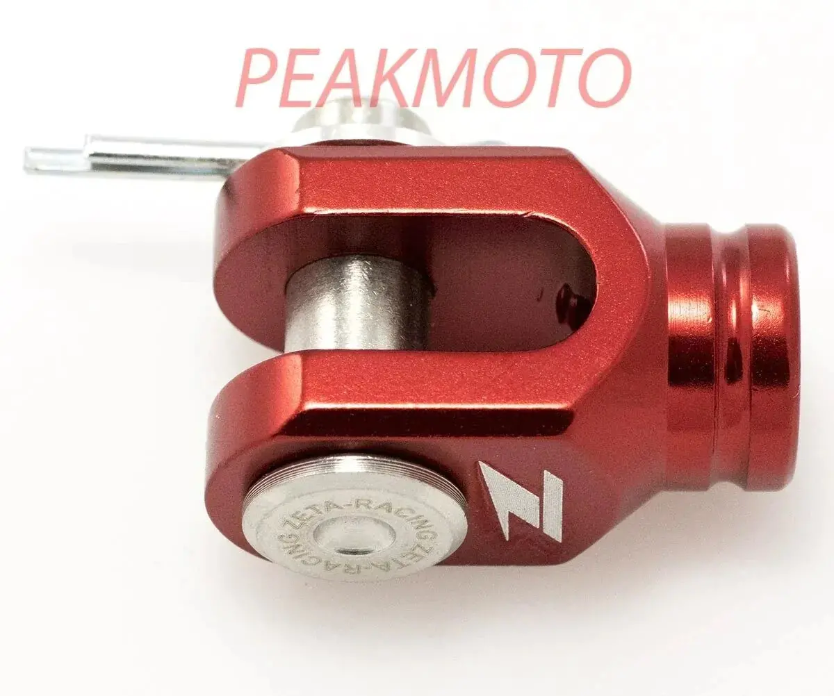 Zeta - Ze89-5125 - Red Rear Brake Clevis Kawasaki Kx65 03-17, Kx250 2005-2008 1