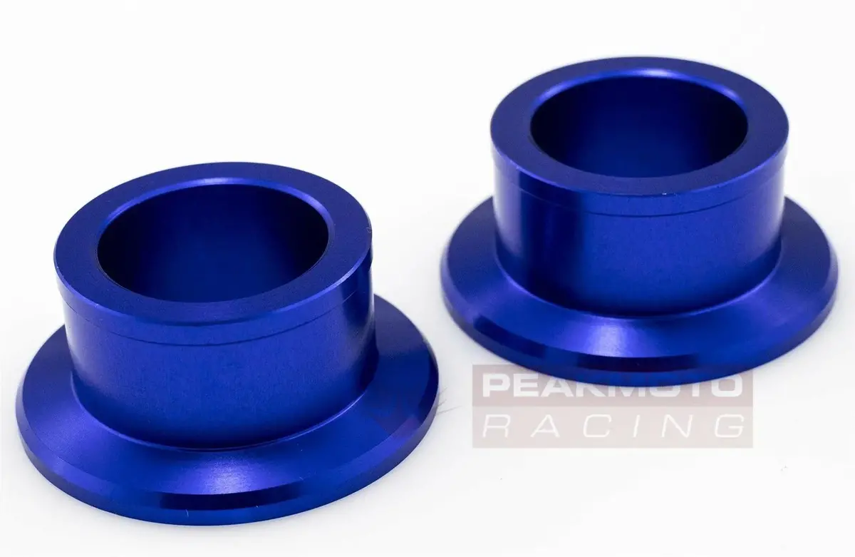Zeta - Ze93-3712 Blue Rear Wheel Spacers Yamaha Yz125 Yz250 2002-2017 1