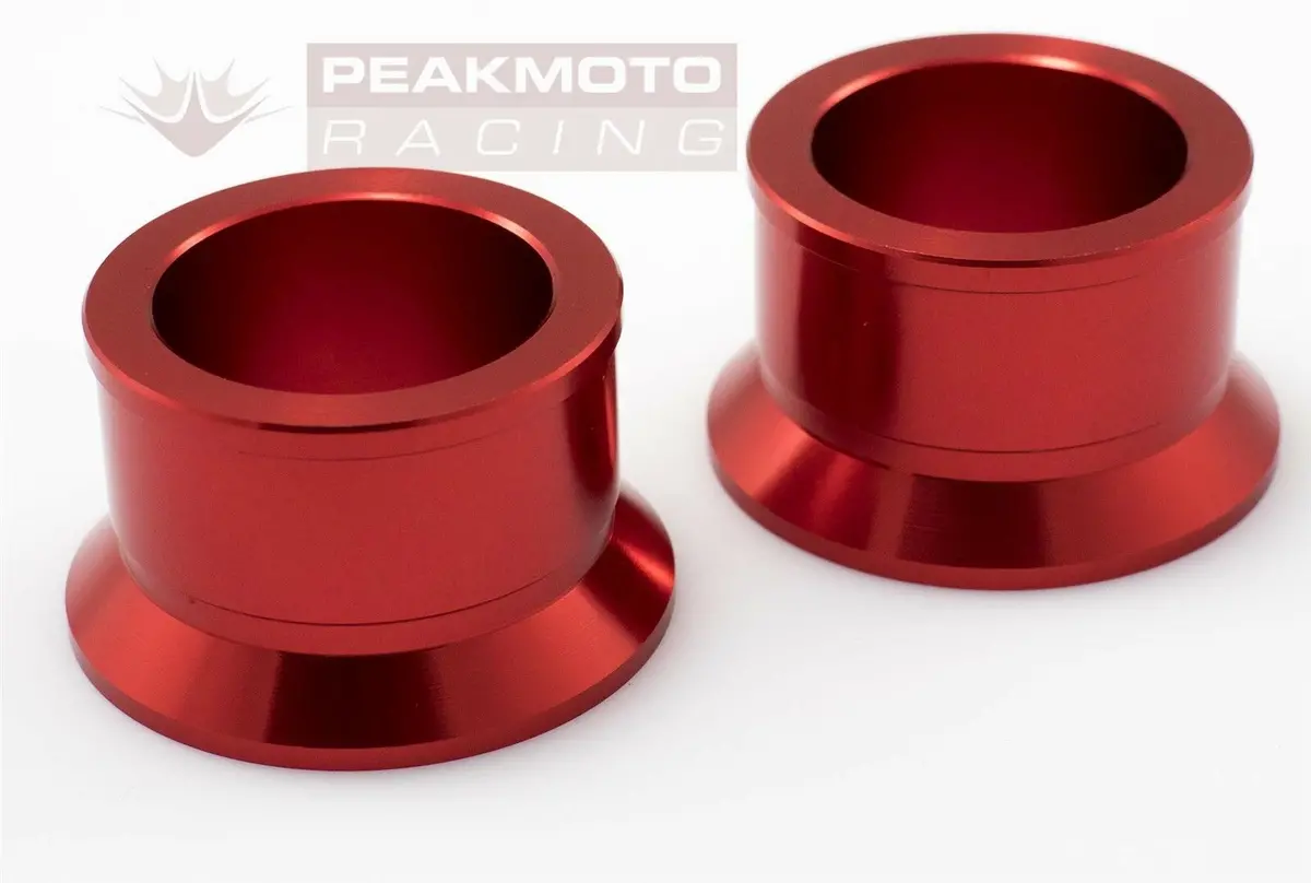 Zeta - Ze93-3151 - Red Rear Wheel Spacers Honda Crf250r Crf450r 2004-2017 1