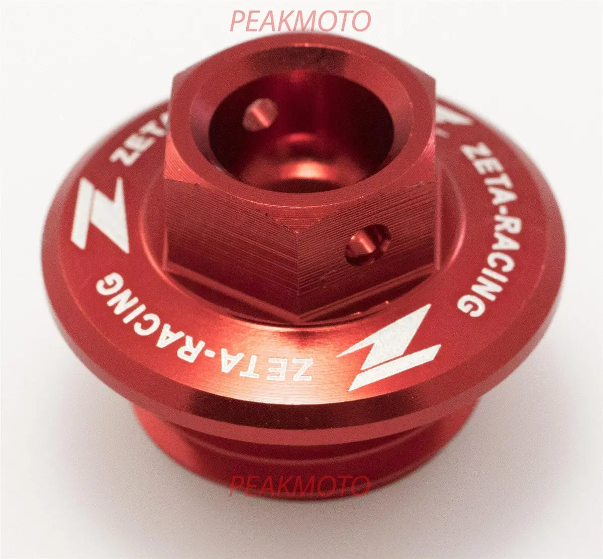 Zeta - Ze89-2110 Red Oil Filler Plug Honda Crf150r Cr125r Cr250r Crf250r Crf450r 1