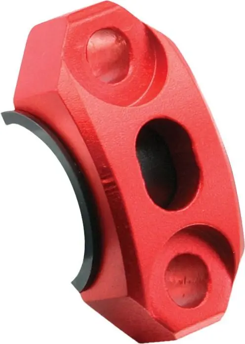 Zeta - Ze40-9112 - Universal Aluminum Rotating Bar Perch Clamp, Red 1