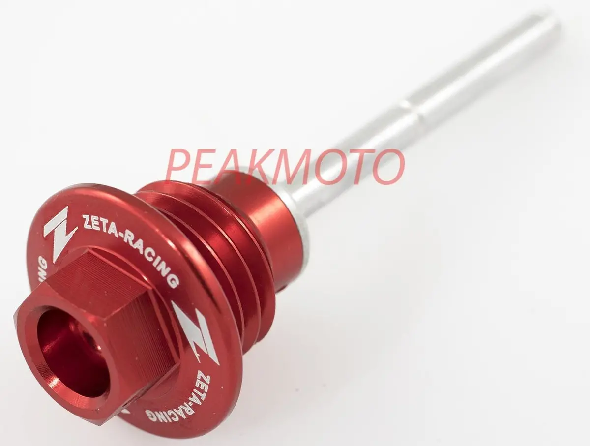 Zeta - Ze89-3030 - Oil Dipstick, Red Honda Crf450r 2009-2016 1