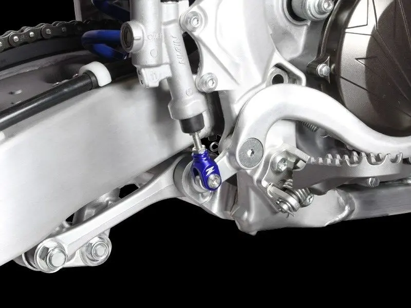 Zeta - Ze89-5114 - Rear Brake Clevis, Blue Kawasaki Kx80 Kx85 Kx100 1998-2017 2