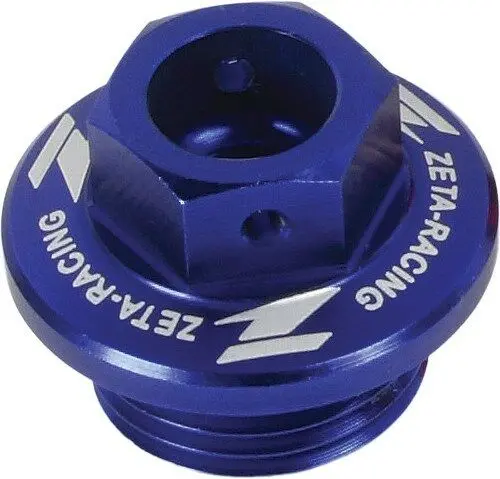 Zeta - Ze89-2312 - Oil Filler Plug, Blue Kawasaki Kx250f 04-17, Kx450f 06-17 1