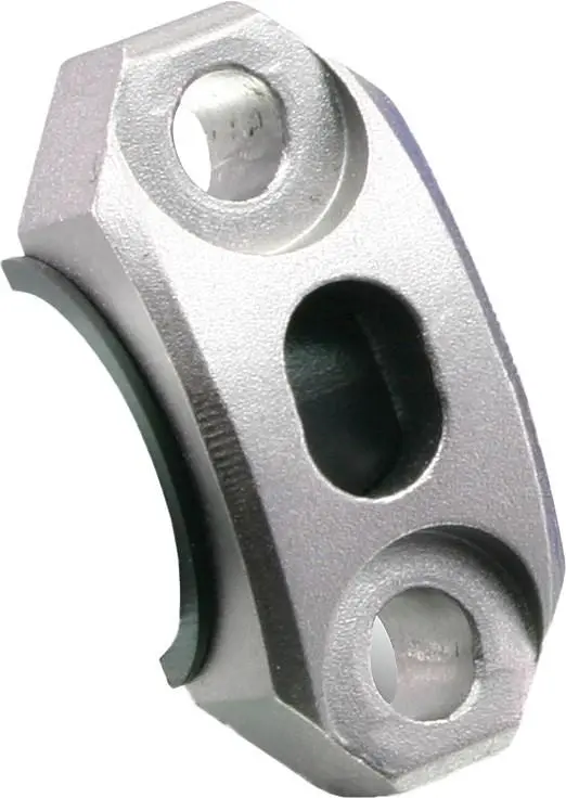 Zeta Ze40-9111 Universal Aluminum Rotating Bar Perch Clamp Titanium/Silver Color 1