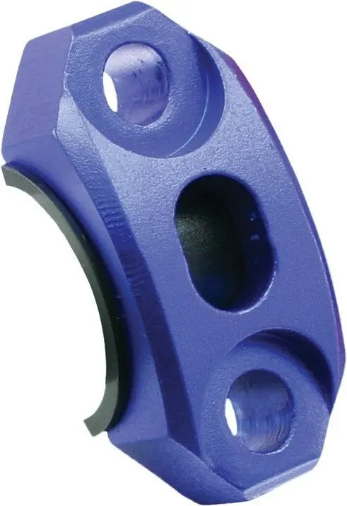 Zeta - Ze40-9113 - Universal Aluminum Rotating Bar Perch Clamp, Blue 1