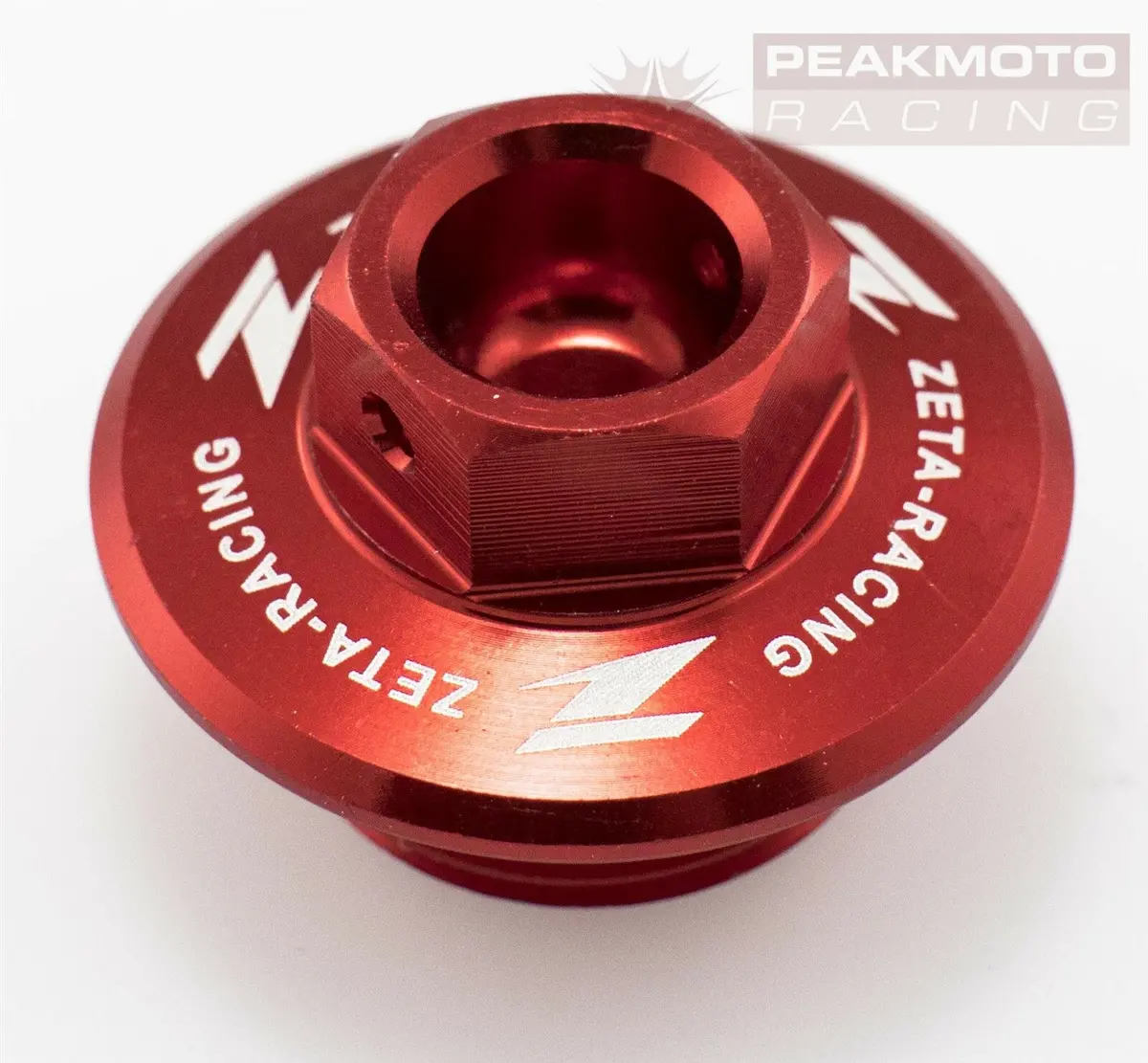 Zeta - Ze89-2210 - Oil Filler Plug Red Suzuki Rm80 Rm85 01-16, Rm125 Rm250 01-08 1