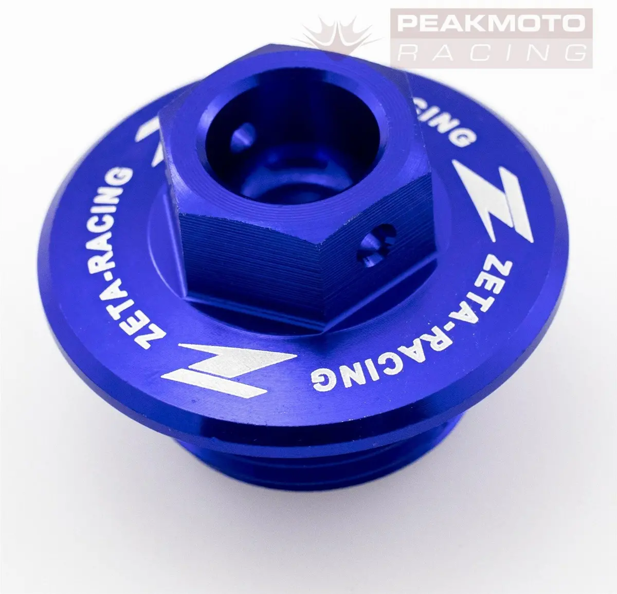Zeta - Ze89-2212 Oil Filler Plug Blue Suzuki Rm80 Rm85 01-16, Rm125 Rm250 01-08 1