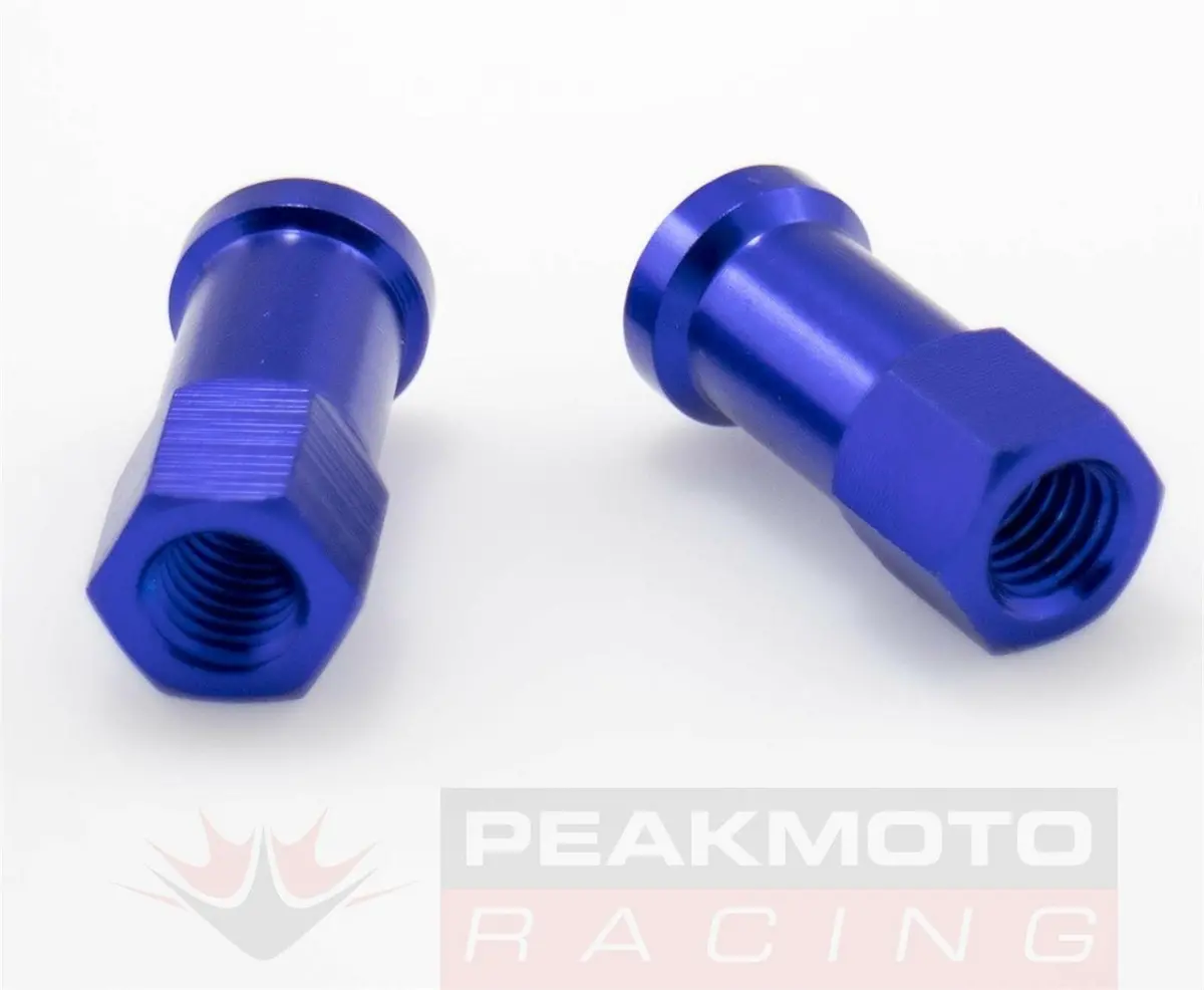 Drc - D58-02-102 - Rim Lock Nuts, Blue Anodized Aluminum 1