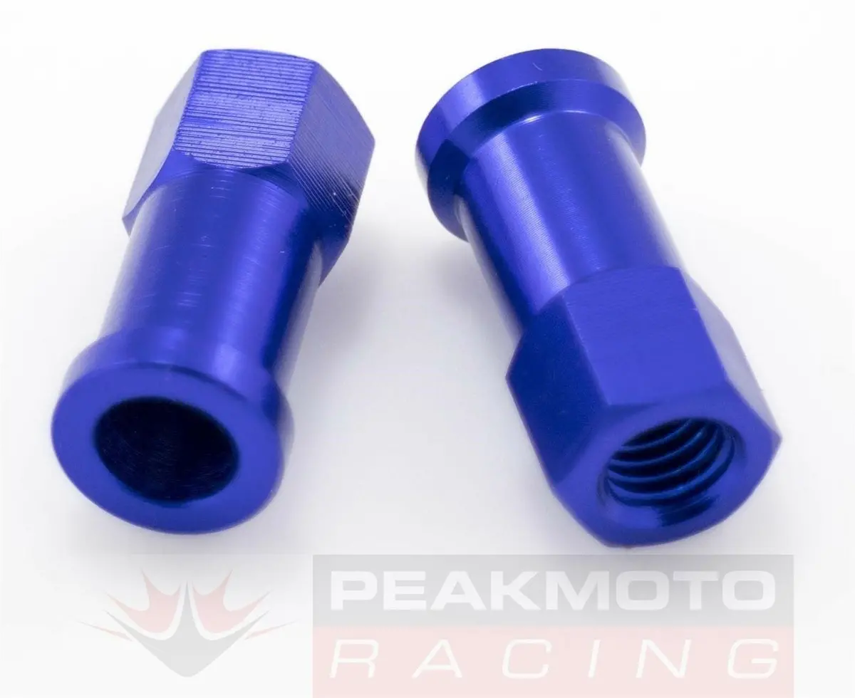 Drc - D58-02-102 - Rim Lock Nuts, Blue Anodized Aluminum 2