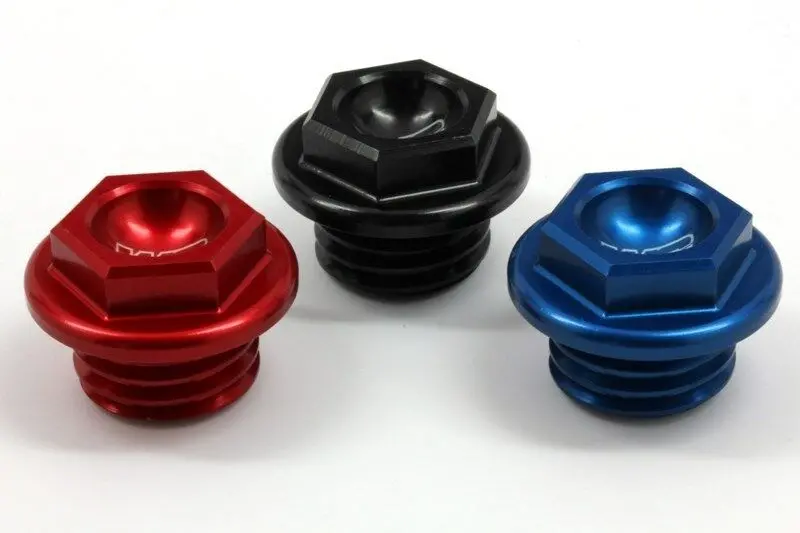 Works Connection - 24-002 - Oil Filler Plug, Blue - Made In Usa 2